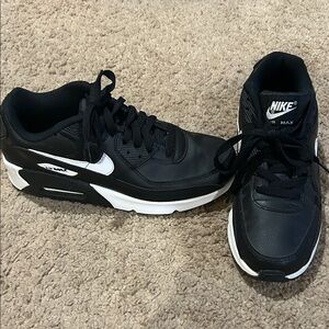 Nike Air Max Black and White Sneakers